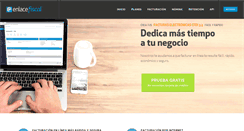 Desktop Screenshot of enlacefiscal.com