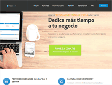 Tablet Screenshot of enlacefiscal.com